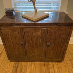 Wooden Chest With Drawers/Storage 