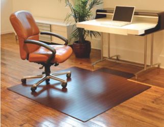 Wood floors desk chair mat