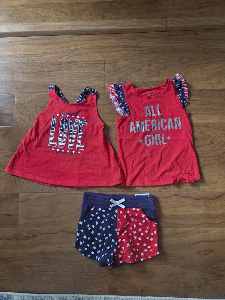 Fourth Of July Girls Outfit
