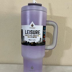 NEW MANNA LEISURE STAINLESS STEEL TUMBLER 1.2L 🌷