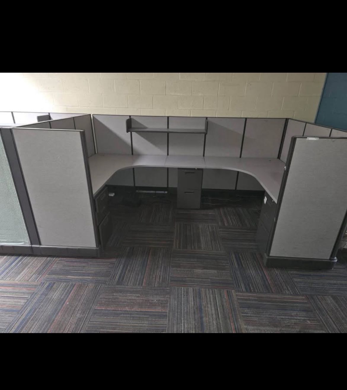 3 Office Cubicle Spaces