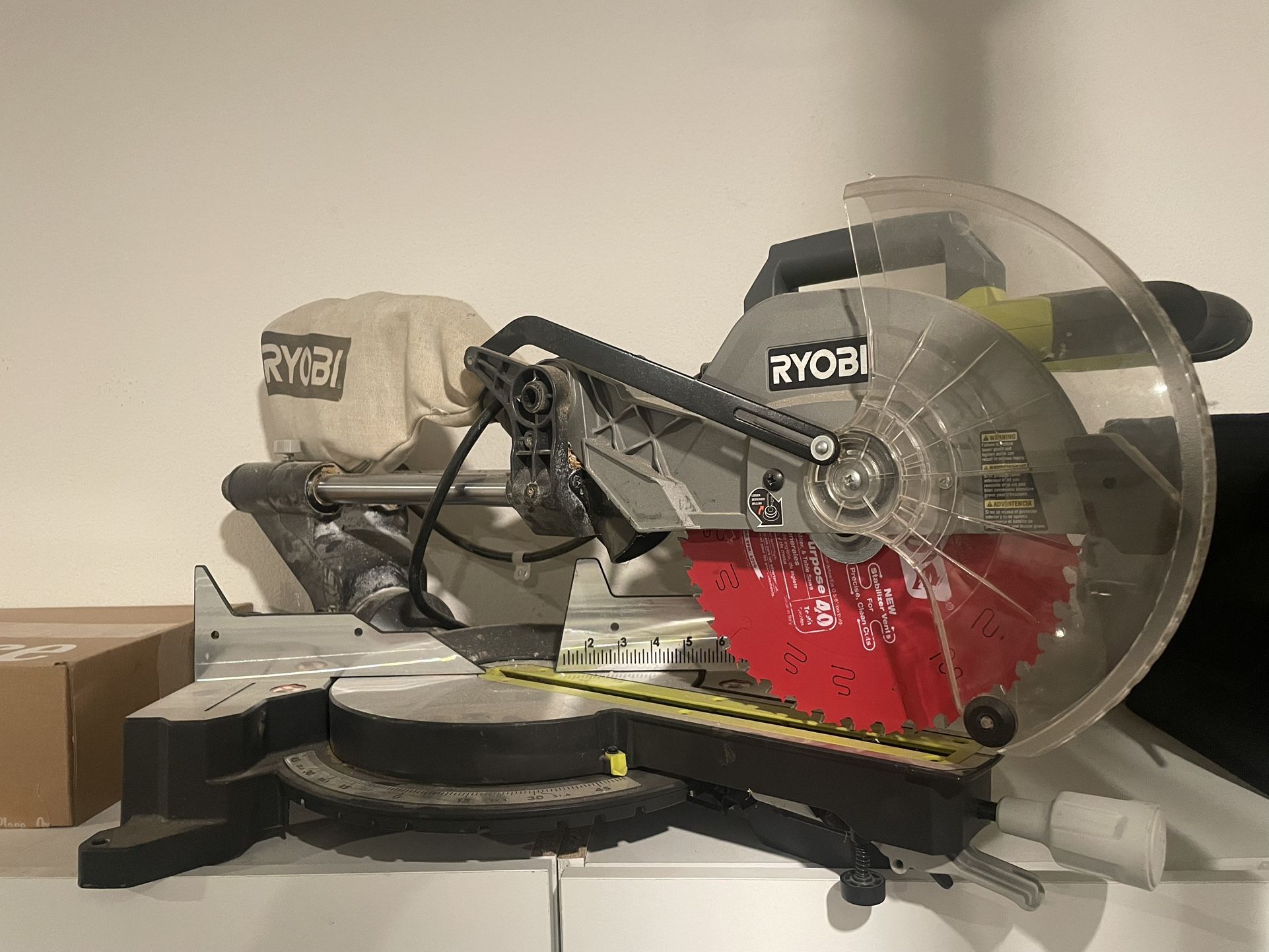 RYOBI 12 in. Chop Saw Sliding Miter Saw