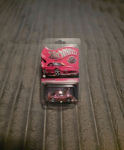 Hot Wheels Red Line Club Mazda RX-7 Club Exclusive Pink Party Car