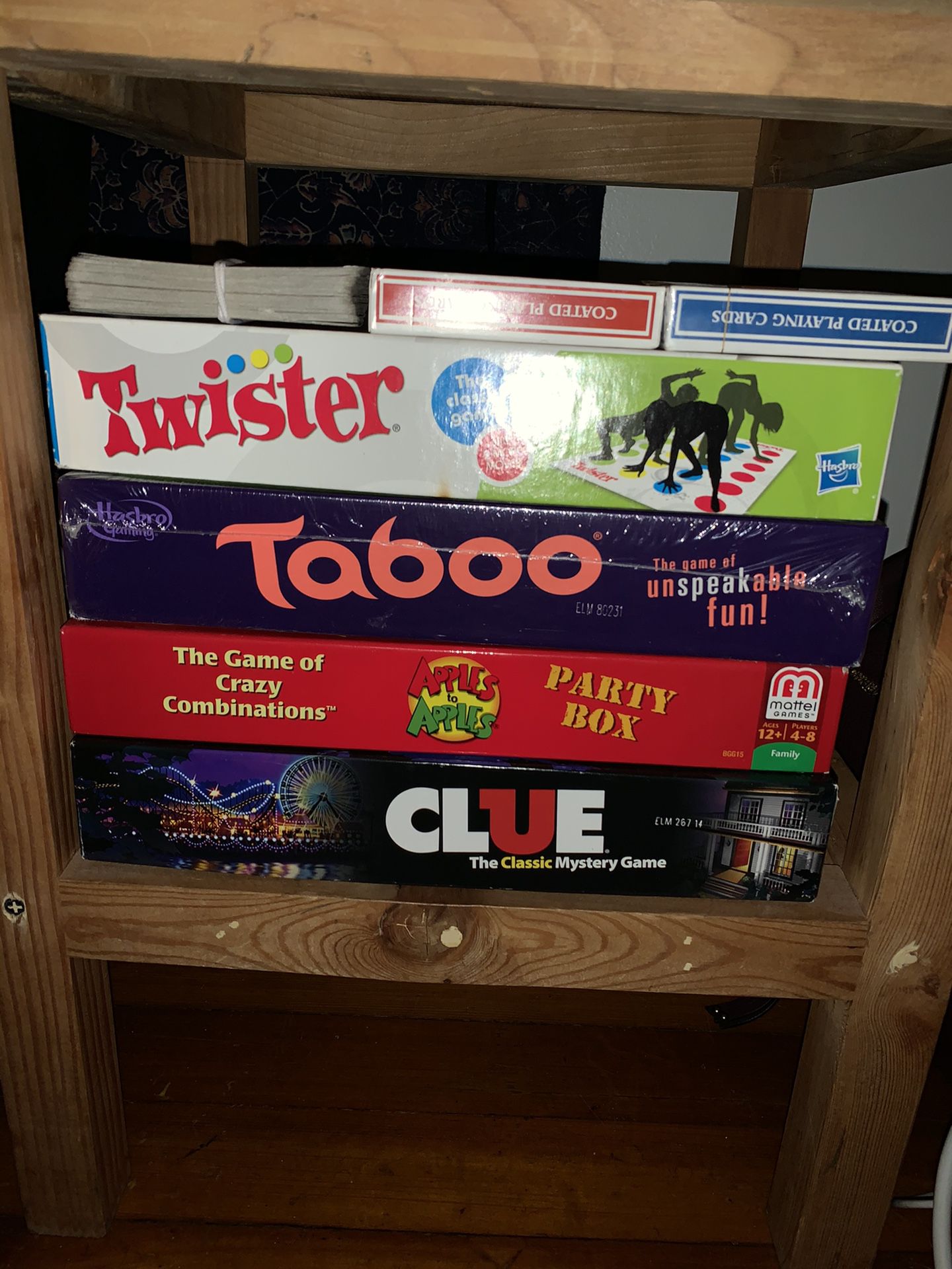 Variety of Board Games