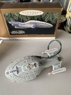 Star Trek Christmas Tree decoration in original box