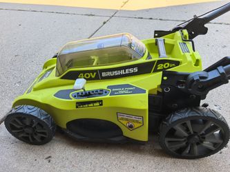Ryobi 40V brushless 20in lawn mower