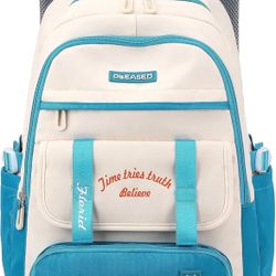 Lake Blue Casual Daypack Laptop Backpack fit for school 18” *BRAND NEW*