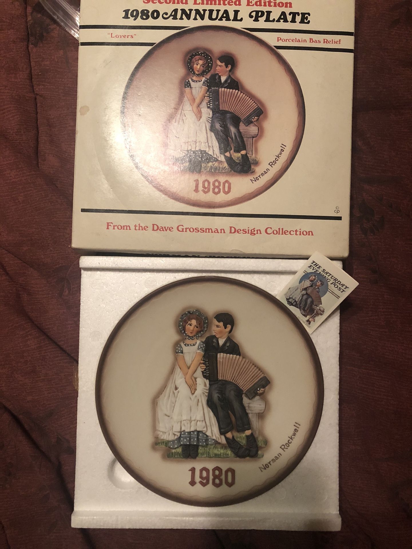 Norman Rockwell Plate