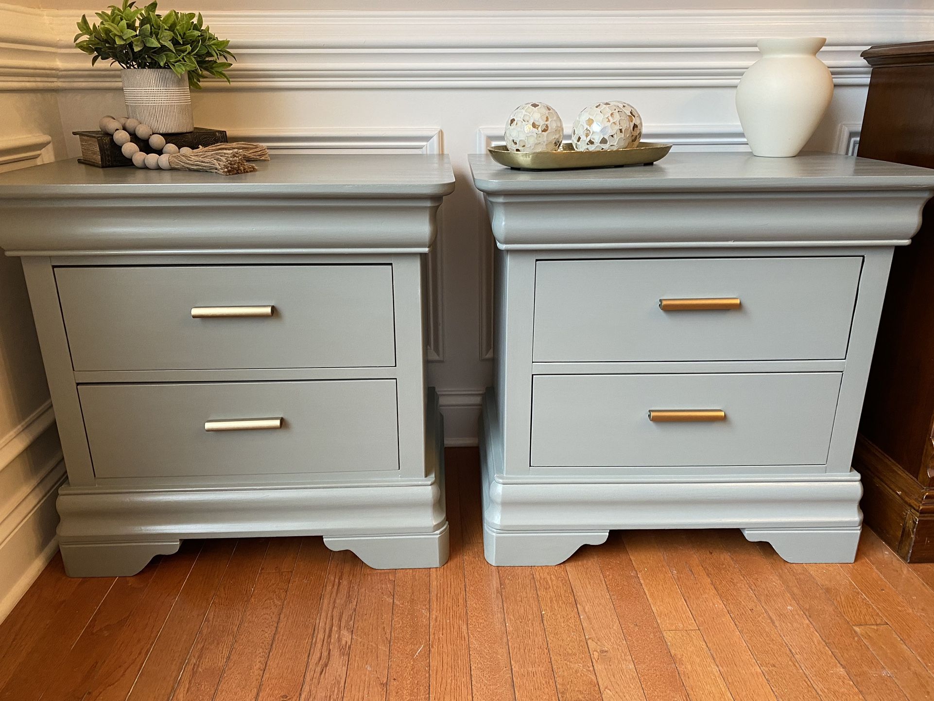 Set of Large Nightstands