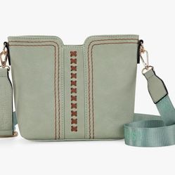 Montana West MINI Crossbody Bags for Women Cross Body Purses Shoulder Handbags with Wide Guitar Strap