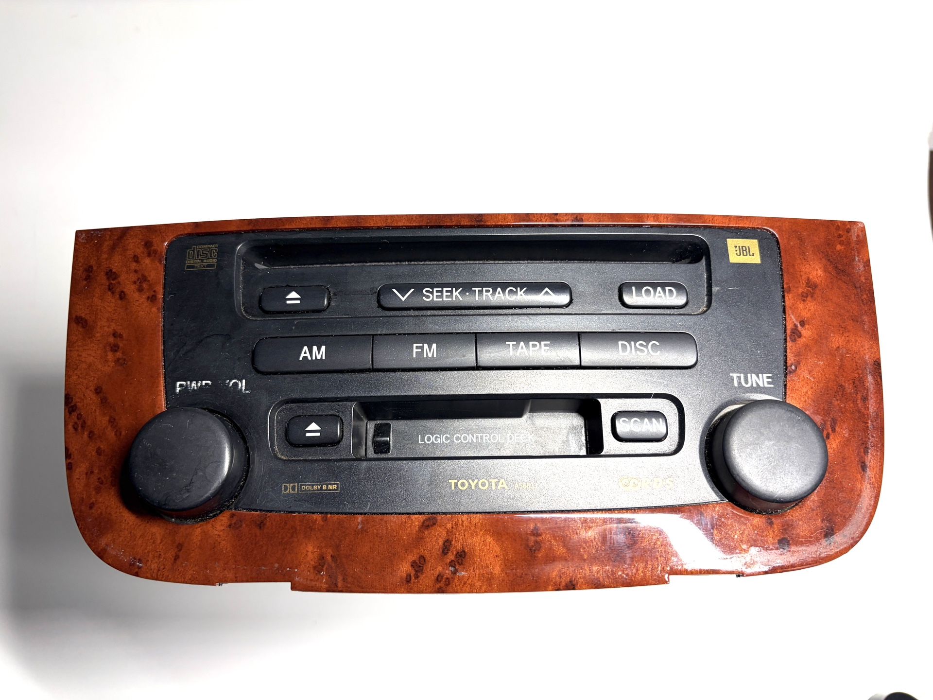 2004-2007 OEM Toyota Highlander JBL Receiver Radio CD Casette