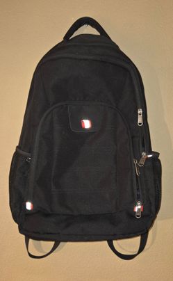 Travel Laptop Black Backpack for Men and Women with USB Charging Port