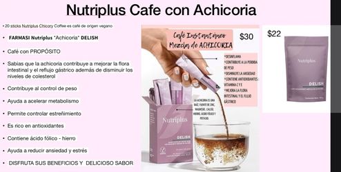 Nutriplus Cafe Con Chicory