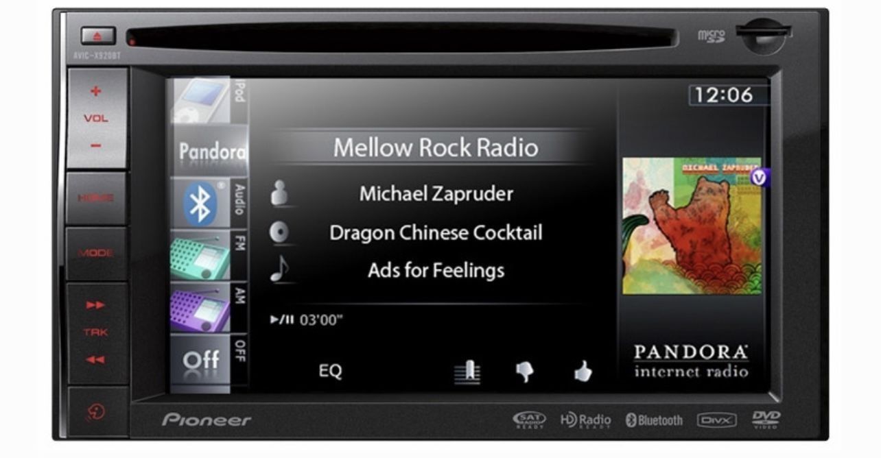 Pioneer AVIC-X920BT In-Dash Navigation AV Receiver with DVD Playback, Built-In Bluetooth and 6.1" Widescreen Display