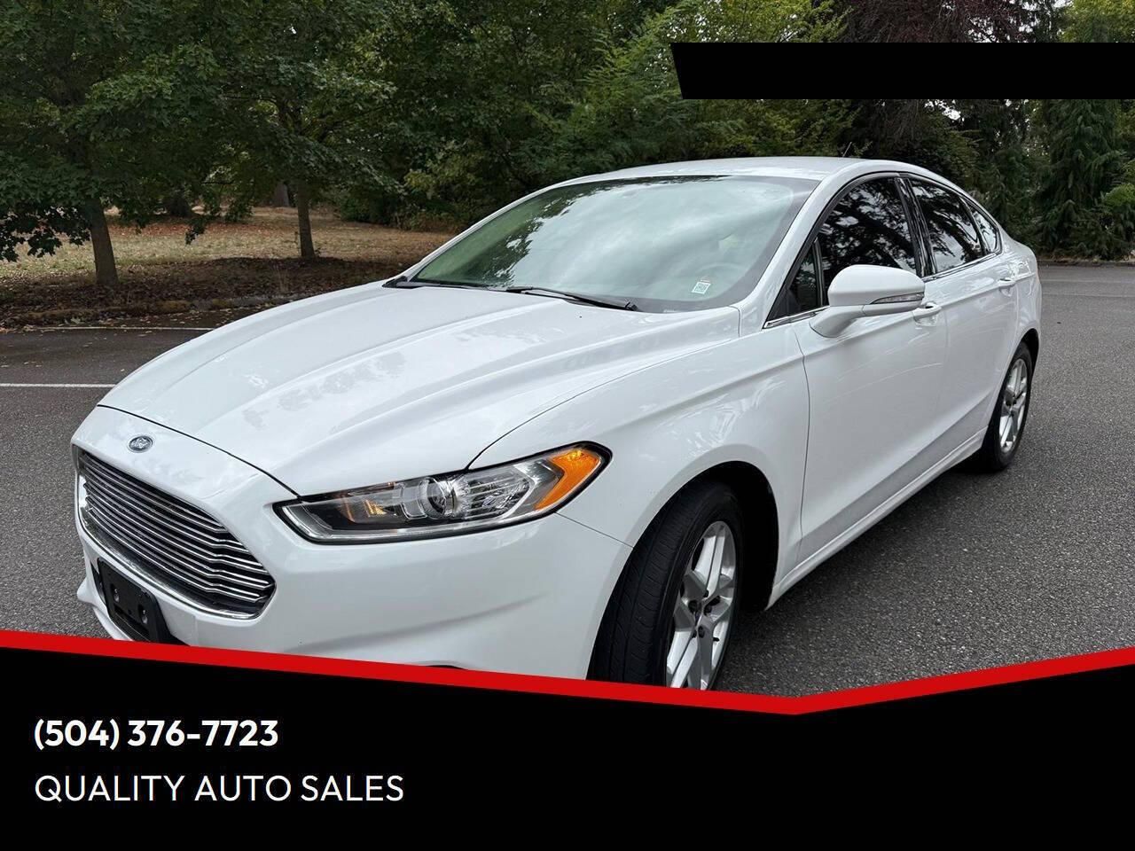 2013 Ford Fusion
