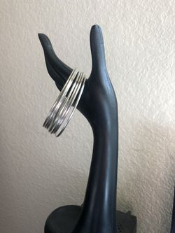 925 sterling silver 7 days week bangle size 7.5