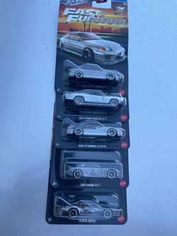 Hotwheels Fast and Furious Silver series