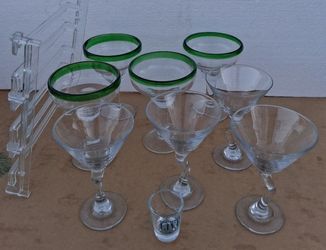 Beverage glasses...Martini & Margarita