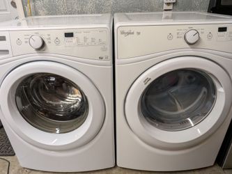 Washer and dryer set