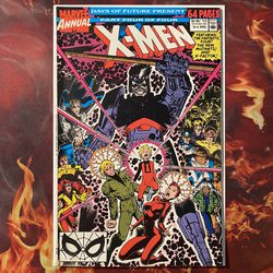1990 X-Men Annual #14 (🔑 1st Cameo? Gambit)