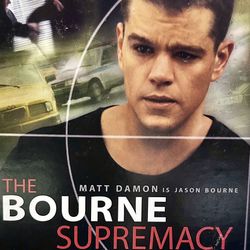 The Bourne Supremacy - Matt Damon VHS