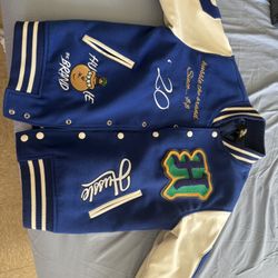 Hussle Varsity Jacket (Cleveland Black Owned Brand )