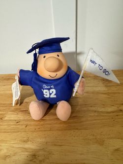 Vintage 1992 Ziggy Graduation Doll with Original Tag