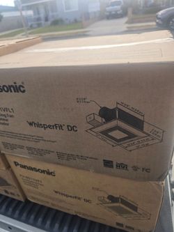 Panasonic Exhaust Fan. Brand new. Model FV-0511VFL1 & FV-0511VF1.