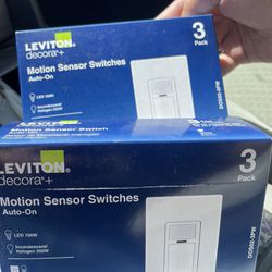 Motion Sensor Switches (2)3packs