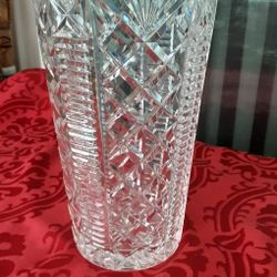 Waterford Crystal Vase 10 1/4" Tall, 6" Accross Top, From Ireland.   $325.