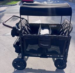 Wonderfold Wagon (4 seater- Jet black)