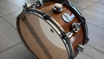 DW Collector series exotic koa snare