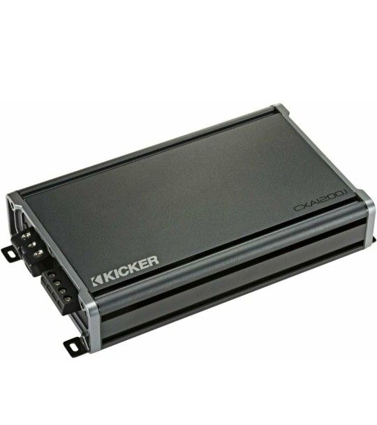 Kicker 46CXA12001 Car Audio Class D Amp Mono 2400W Peak Sub Amplifier CXA1200.1

