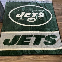New York Jets Soft and Cuddly Throw