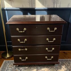 Vintage Locking File Cabinet | Dresser, Nightstand & Storage Cabinet