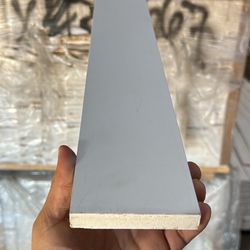 Baseboard (1x4) $15 Each Squared 3 1/2” X 17’ MDF White Primed