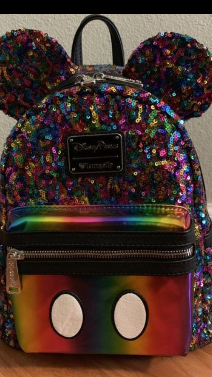 Disney loungefly Pride backpack