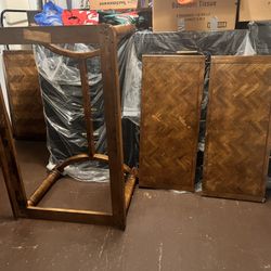 Wooden Parquet Table