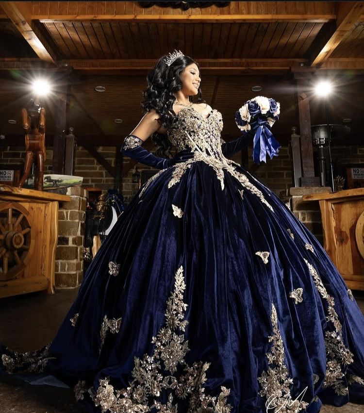 Quinceńera Dress Navy Blue