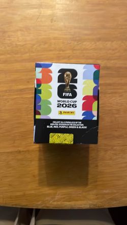 FIFA World Cup 2026 panini 50 pack sticker box