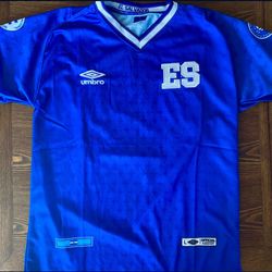 El Salvador Soccer Jersey 