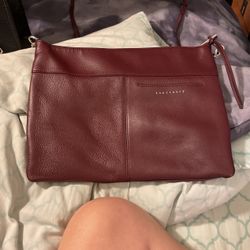 Sanctuary Burgundy Leather Bag 