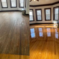 Hard Wood Floor & Vynil 