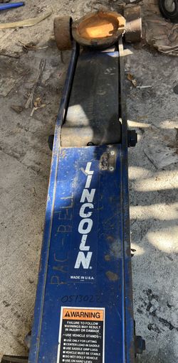 LINCOLN 4Tons Hydraulic Service Jack. (all American Made).
