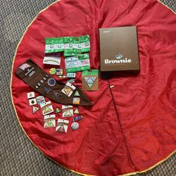 Girls Scouts Brownies Regalia Sash Manual Etc