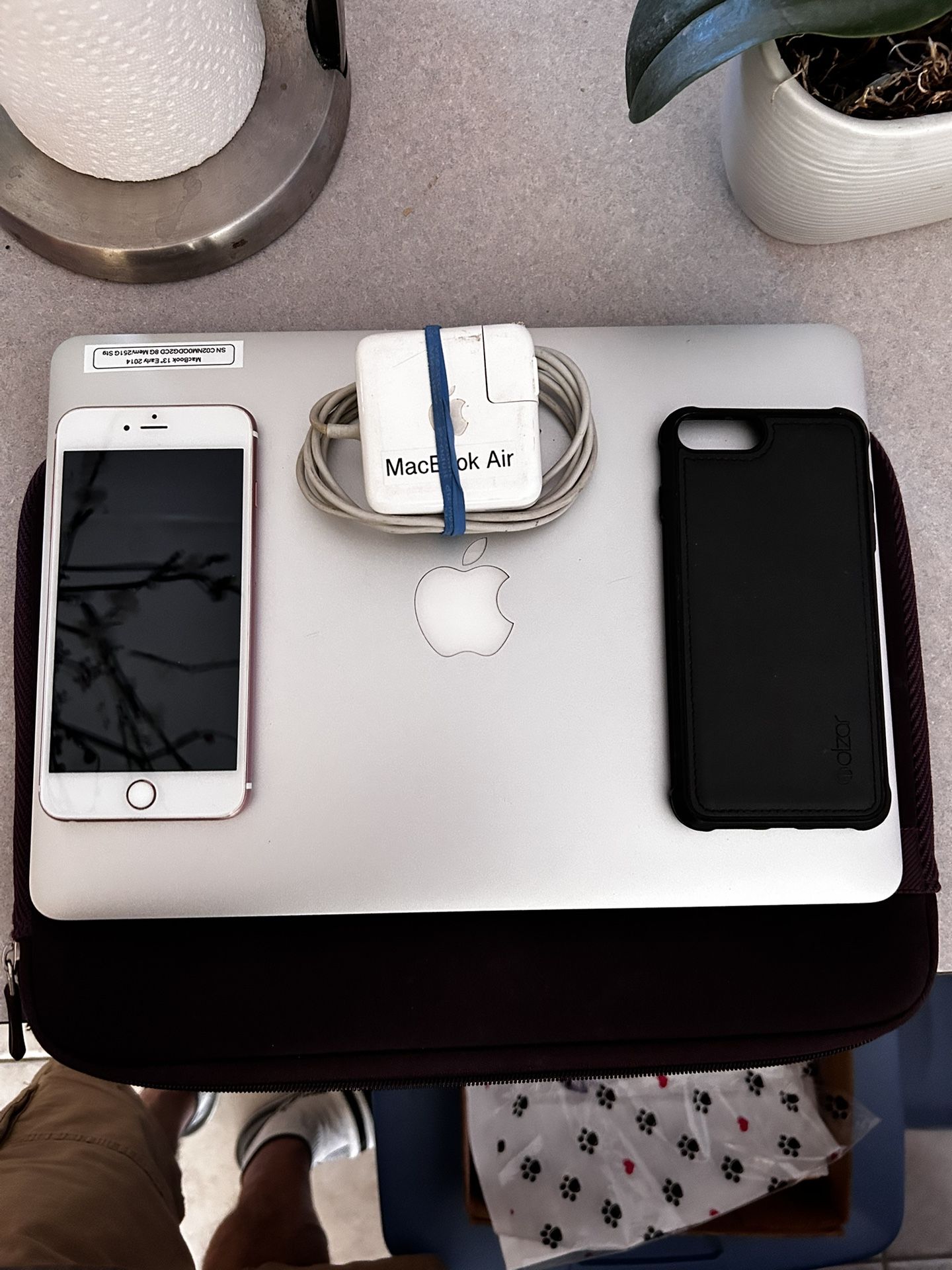 MacBook Air A1466+ iPhone 6s Plus A1634