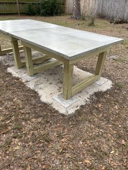 Concrete Table / Ping Pong Table