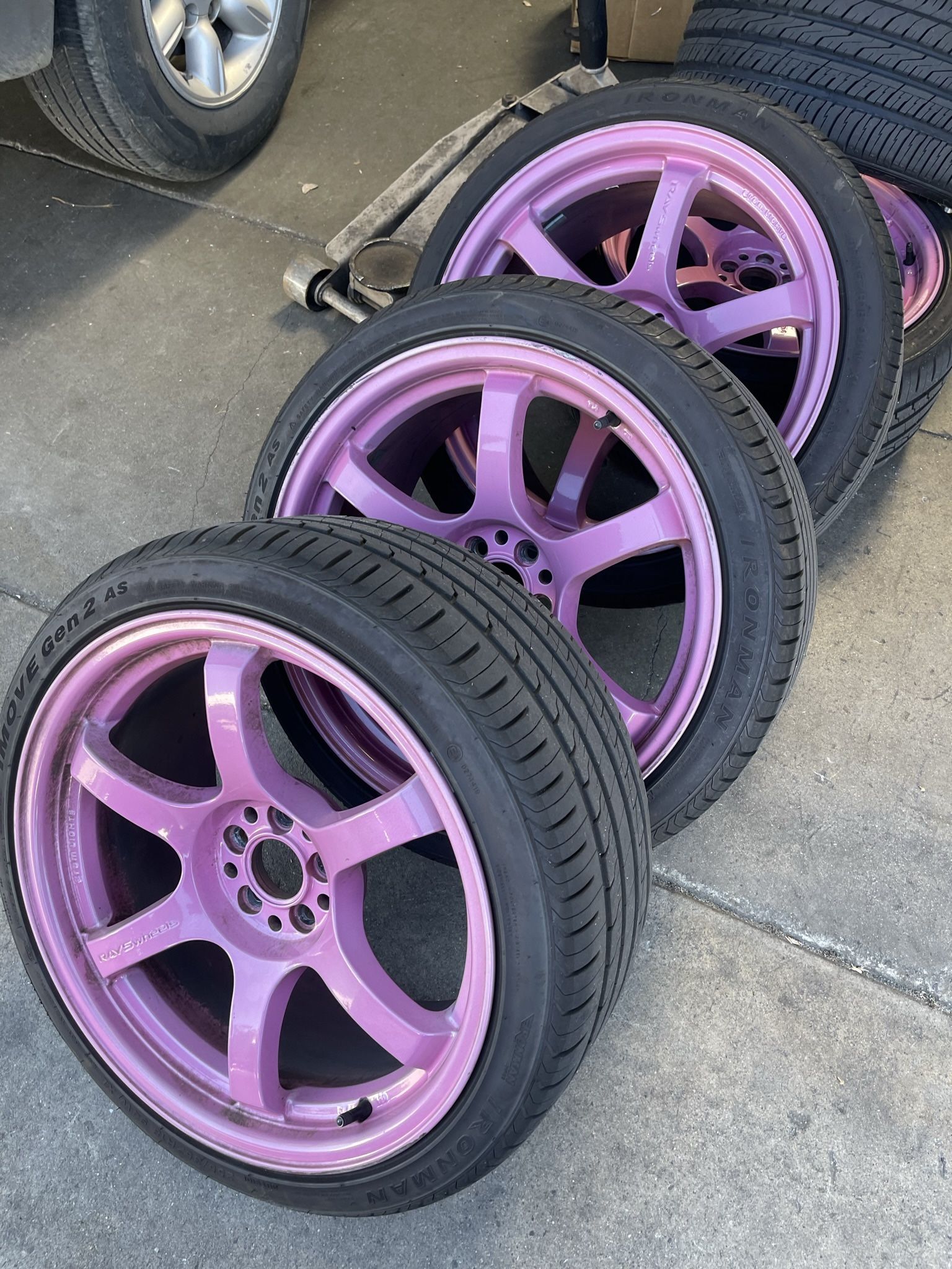 Rays Gram lights 57dr Wheels for Sale in Murrieta, CA - OfferUp