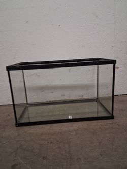 10 gallon Reptile Terrarium Pickup 3-8:30 pm rainbow/charleston cash only read description