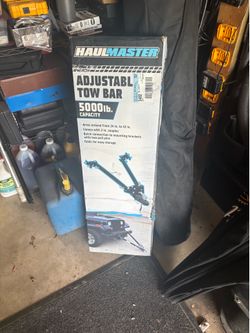 Adjustable 5000 pound towbar